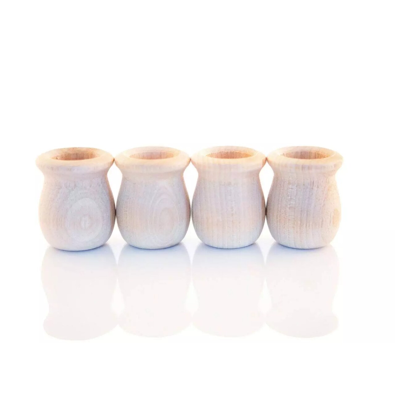 Kitcheniva 5 Pcs Natural Candlecup Candlestick Holders Home Decor Craft 1-5/8"
